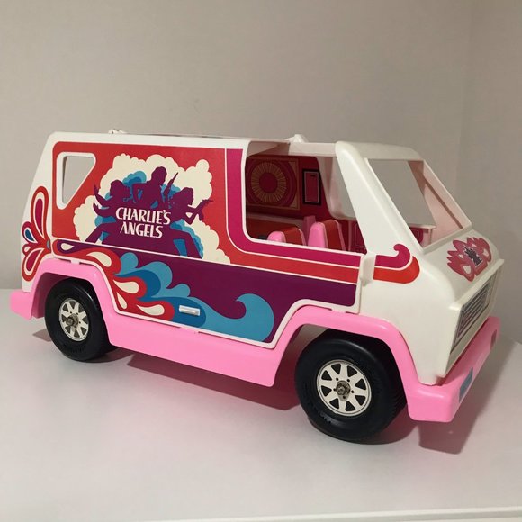 Vintage Charlie's Angels ADVENTURE VAN Headquarters On Wheels W/ BOX 1978 Hasbro - Picture 8 of 13